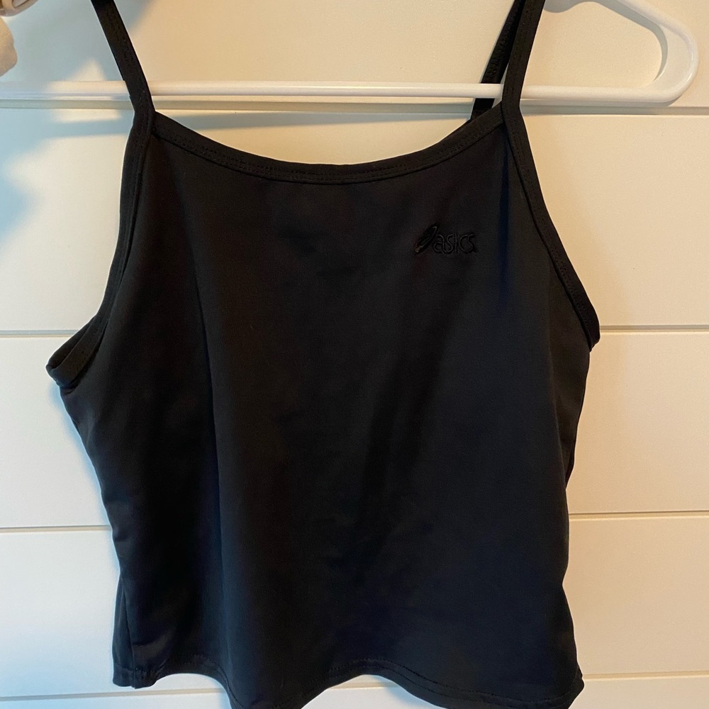 Asics workout crop tank